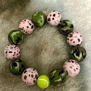Colorful & fun tennis stretch bracelet, NWOT 🎾🎾🎾